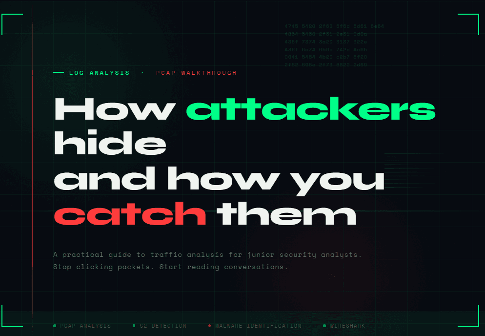 Here is how you can analyze traffic and avoid getting fooled by attackers as a junior security analyst